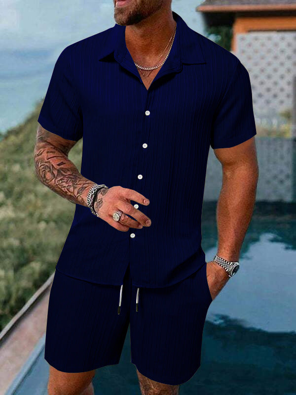 Summer Essentials: Men's Polo & Shorts Set – Lightweight, Relaxed & On-Trend
