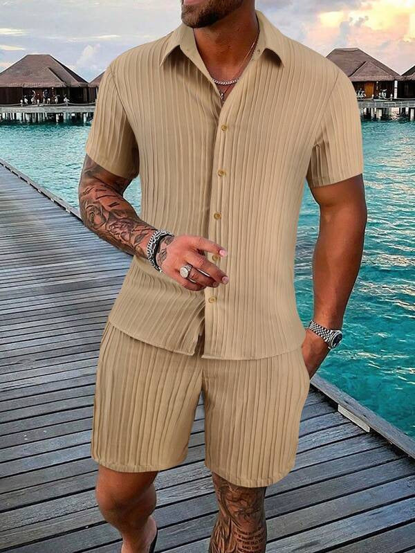 Summer Essentials: Men's Polo & Shorts Set – Lightweight, Relaxed & On-Trend