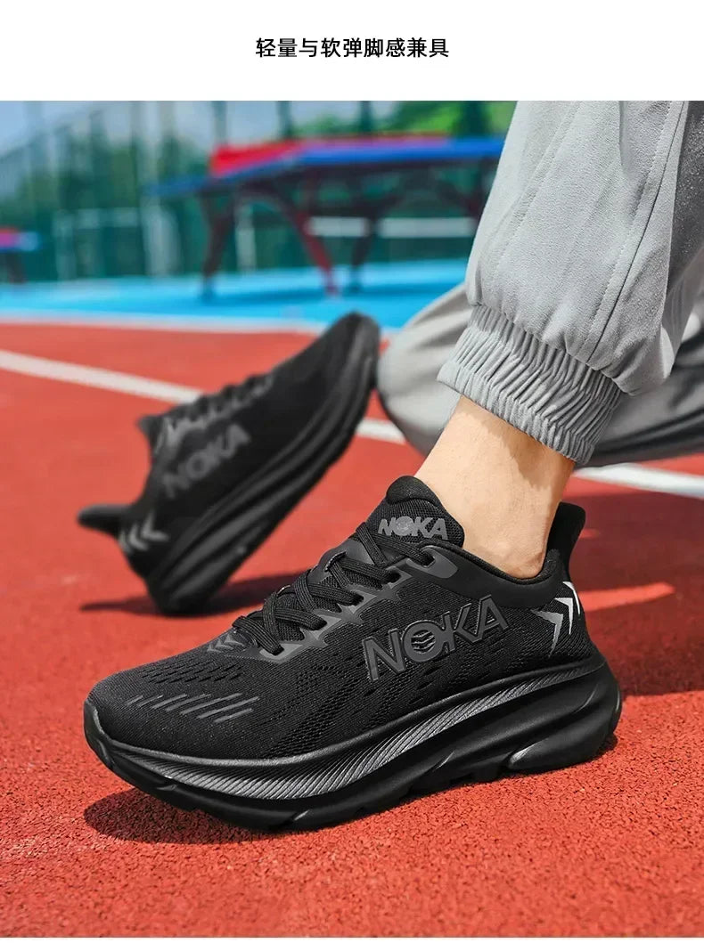 Men’s Luxury Running Shoes – Breathable Mesh, Non-Slip Cushioning | Outdoor & Off-Road Trainers for Jogging & Racing