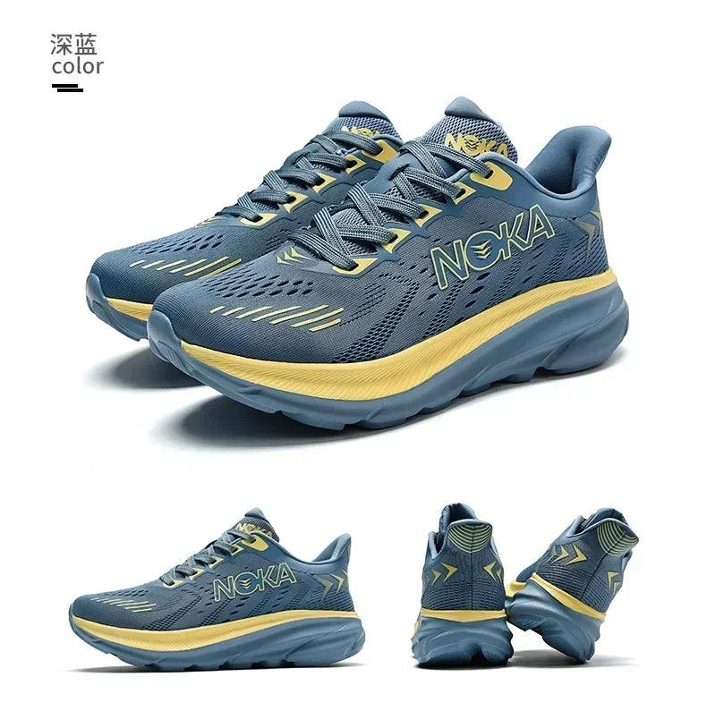 Men’s Luxury Running Shoes – Breathable Mesh, Non-Slip Cushioning | Outdoor & Off-Road Trainers for Jogging & Racing