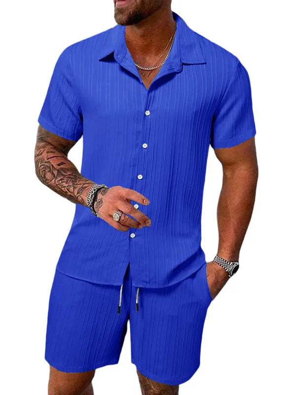 Summer Essentials: Men's Polo & Shorts Set – Lightweight, Relaxed & On-Trend
