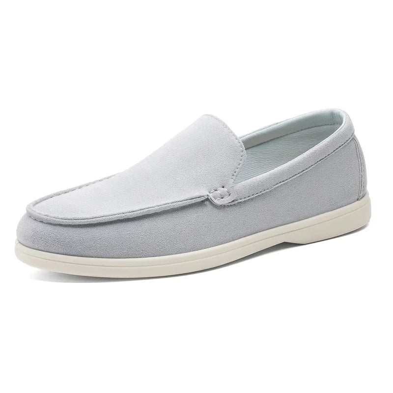 Men's Suede Loafers – Classic British Style | Lightweight & Comfortable Driving Shoes
