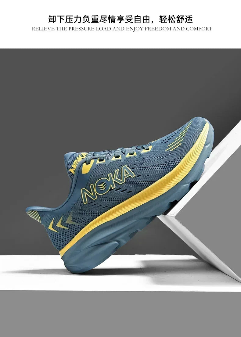 Men’s Luxury Running Shoes – Breathable Mesh, Non-Slip Cushioning | Outdoor & Off-Road Trainers for Jogging & Racing