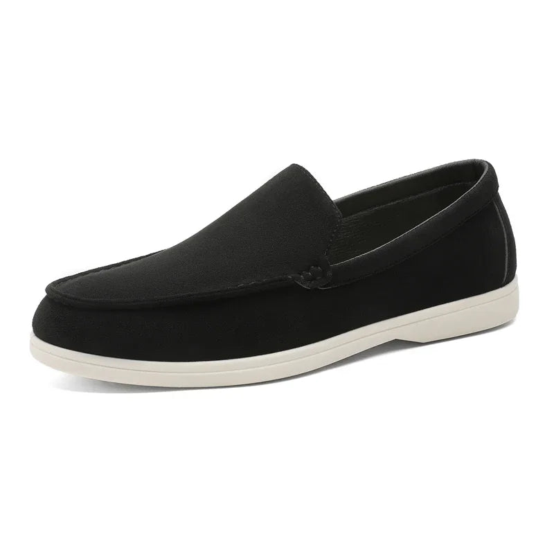 Men's Suede Loafers – Classic British Style | Lightweight & Comfortable Driving Shoes