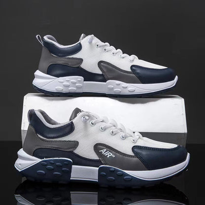 Men's Fashion Sneakers – Thick Sole & Anti-Slip Grip