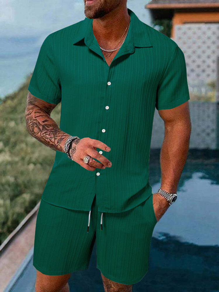 Summer Essentials: Men's Polo & Shorts Set – Lightweight, Relaxed & On-Trend