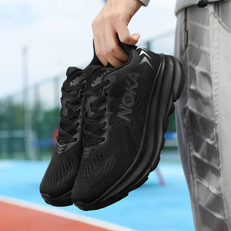 Men’s Luxury Running Shoes – Breathable Mesh, Non-Slip Cushioning | Outdoor & Off-Road Trainers for Jogging & Racing