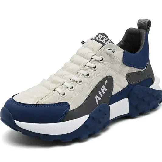 Men's Fashion Sneakers – Thick Sole & Anti-Slip Grip