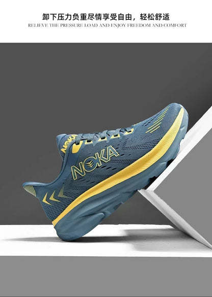 Men’s Luxury Running Shoes – Breathable Mesh, Non-Slip Cushioning | Outdoor & Off-Road Trainers for Jogging & Racing
