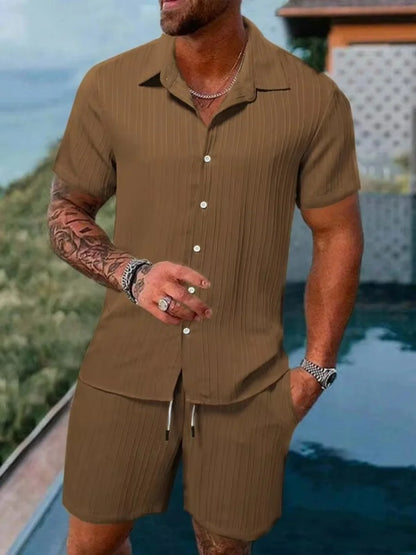 Summer Essentials: Men's Polo & Shorts Set – Lightweight, Relaxed & On-Trend