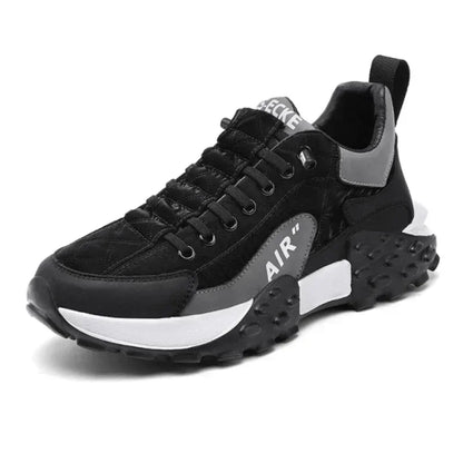 Men's Fashion Sneakers – Thick Sole & Anti-Slip Grip