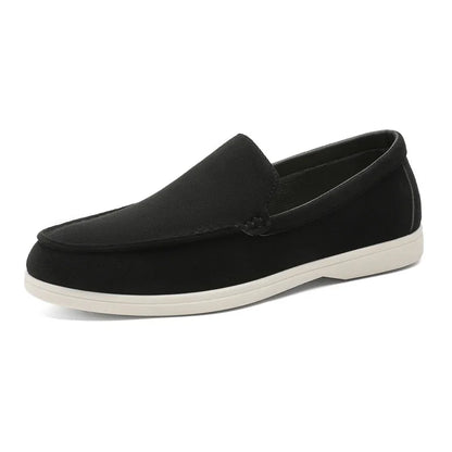 Men's Suede Loafers – Classic British Style | Lightweight & Comfortable Driving Shoes