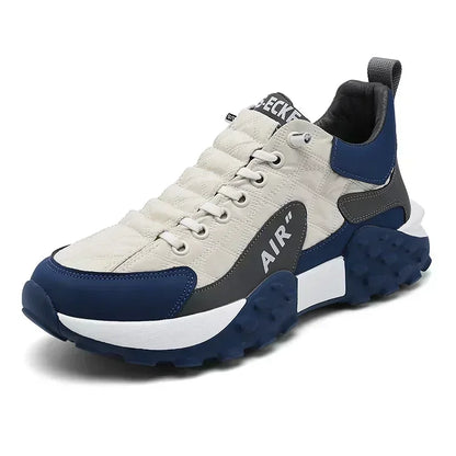 Men's Fashion Sneakers – Thick Sole & Anti-Slip Grip