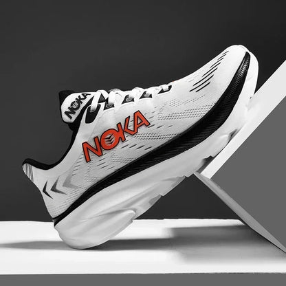 Men’s Luxury Running Shoes – Breathable Mesh, Non-Slip Cushioning | Outdoor & Off-Road Trainers for Jogging & Racing
