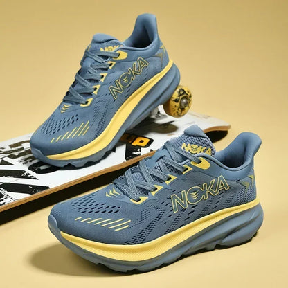 Men’s Luxury Running Shoes – Breathable Mesh, Non-Slip Cushioning | Outdoor & Off-Road Trainers for Jogging & Racing