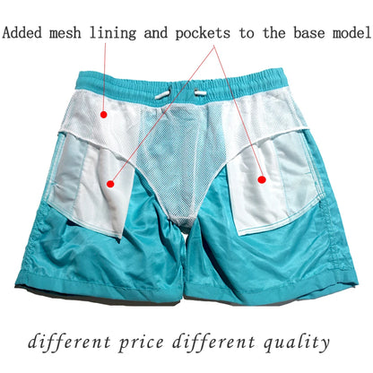Essential Men’s Summer Swim Shorts – Quick-Dry, Breathable & Built for Adventure